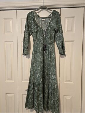 Christy Dawn Raquel Dress In Acorn Forrest